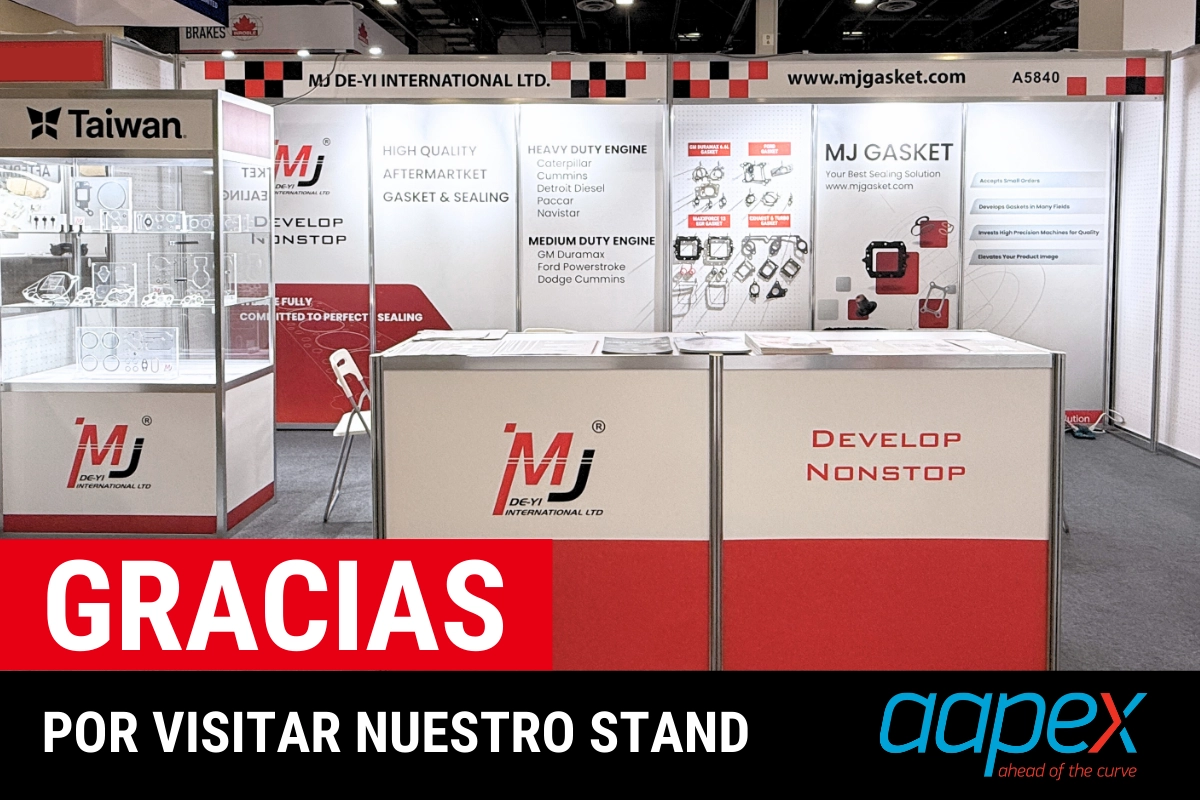 MJ Gasket – El Informe Post Feria de AAPEX 2024