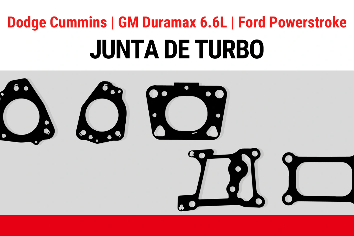 Empaque de Turbo de Rendimiento Diesel de Posventa