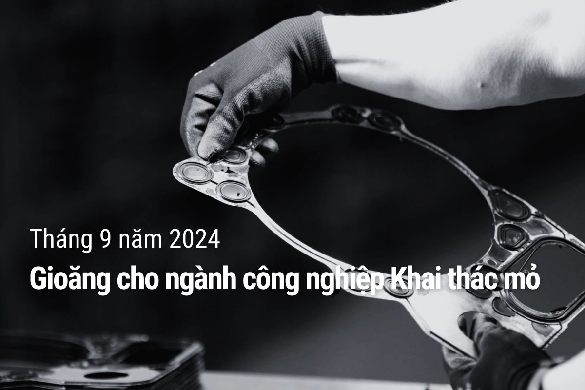 Gioăng cho ngành công nghiệp Khai thác mỏ – Tháng 9 năm 2024