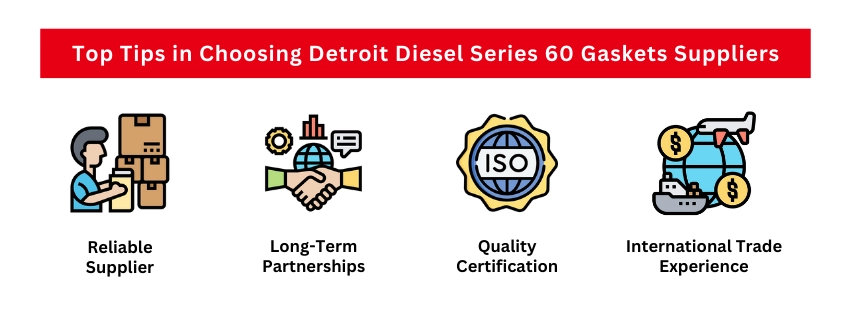 Top Tips in Choosing Detroit Diesel Series 60 Gaskets Suppliers