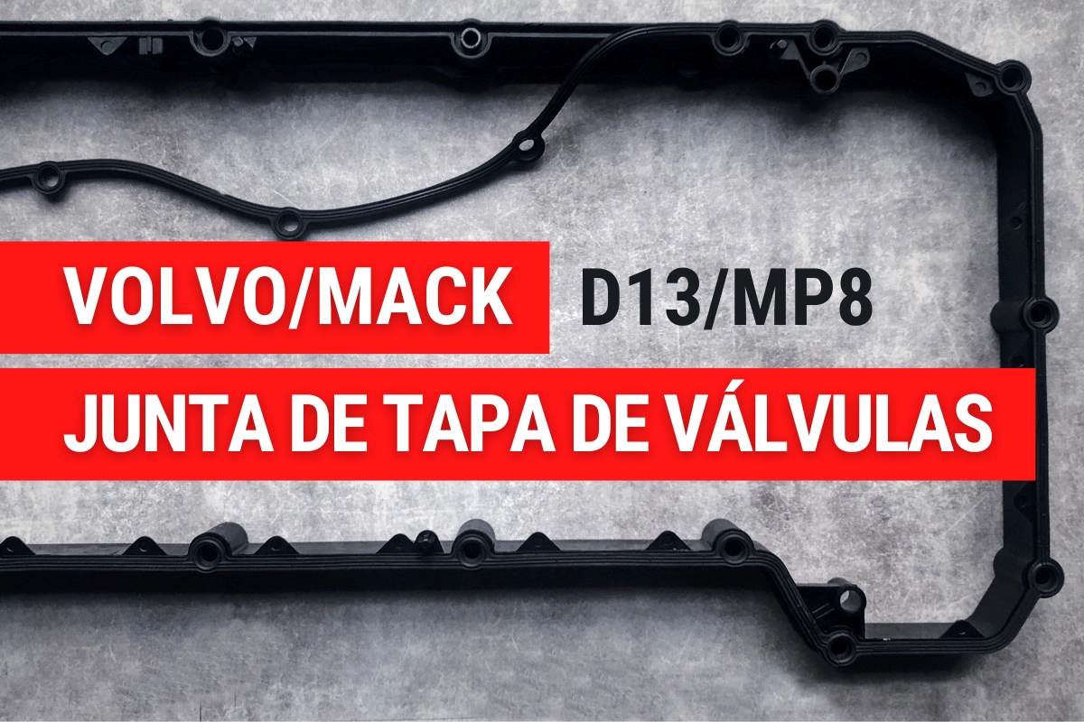 Volvo D13/Mack MP8 Junta de Tapa de Válvulas